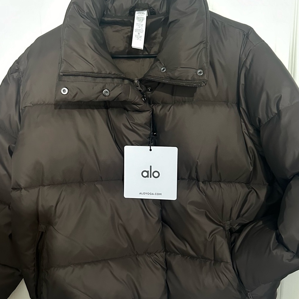 ❤️ alo yoga gold rush puffer
